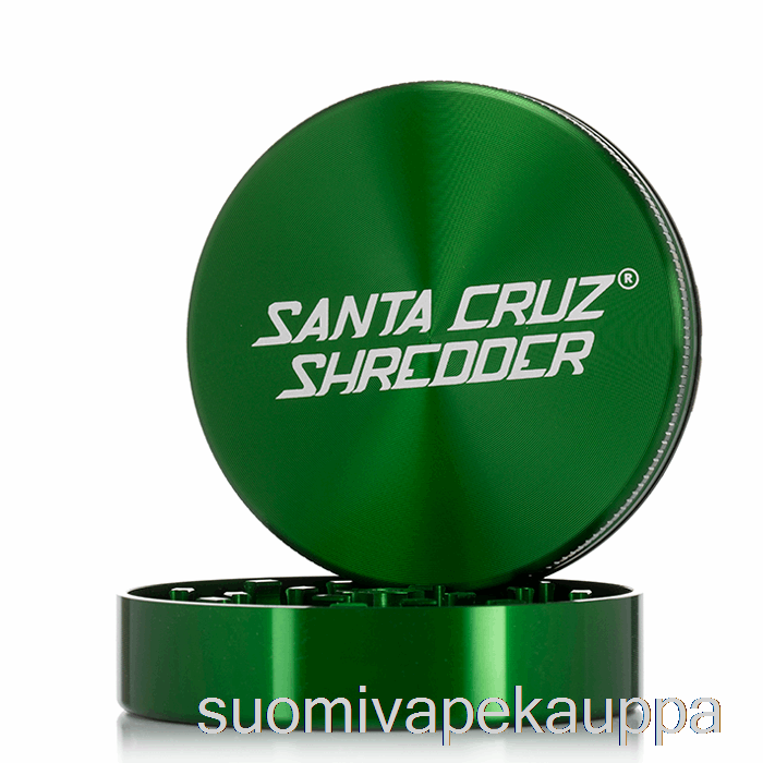 Vape Box Santa Cruz Silppuri 2,75 Tuuman Iso 2-osainen Mylly Vihreä (70mm)